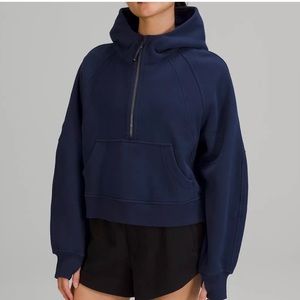 Lululemon Scuba Oversized half zip hoodie